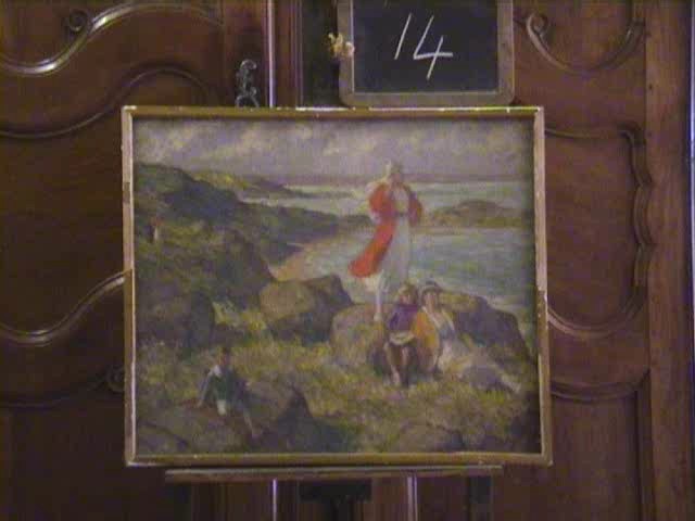 14 — Devant la mer, Trébeurden (?)