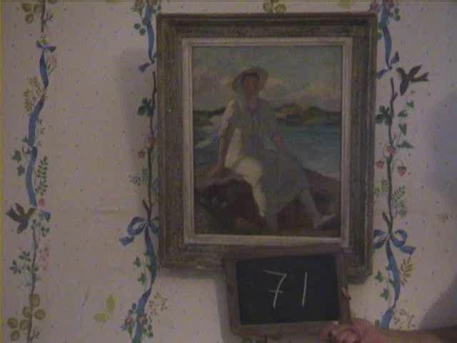 71 — Femme en blanc à la mer