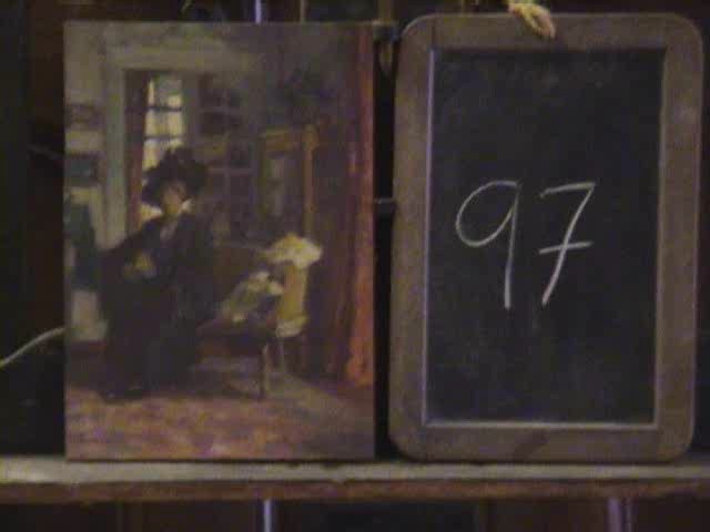 97 — La dame au salon